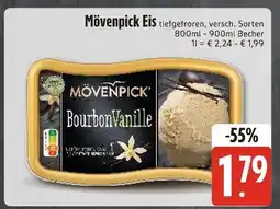 Edeka Mövenpick eis bourbon vanille Angebot