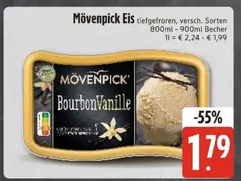Edeka Mövenpick eis bourbon vanille Angebot