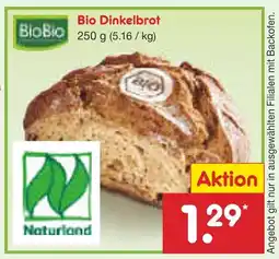 Netto Marken-Discount Biobio bio dinkelbrot Angebot