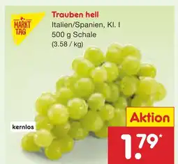 Netto Marken-Discount Markttag trauben hell Angebot