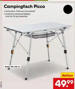 Netto Marken-Discount Campingtisch picco Angebot