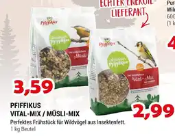 Zookauf Pfiffikus vital-mix / müsli-mix Angebot