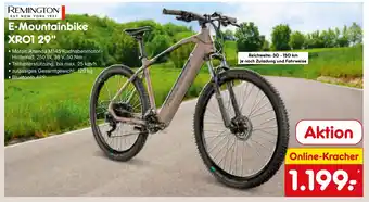 Netto Marken-Discount Remington e-mountainbike xr01 29 Angebot