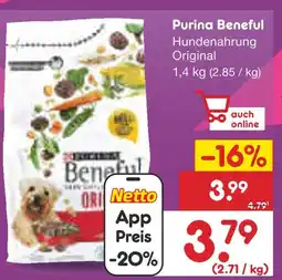 Netto Marken-Discount Purina beneful Angebot