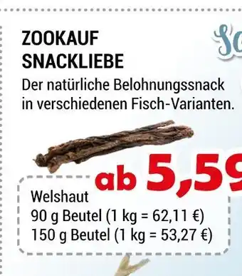 Zookauf Zookauf snackliebe Angebot