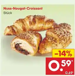 Netto Marken-Discount Nuss-nougat-croissant Angebot
