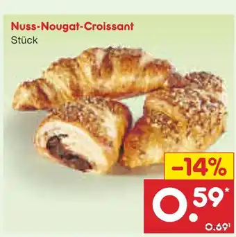 Netto Marken-Discount Nuss-nougat-croissant Angebot