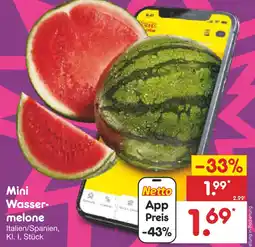 Netto Marken-Discount Mini wassermelone Angebot
