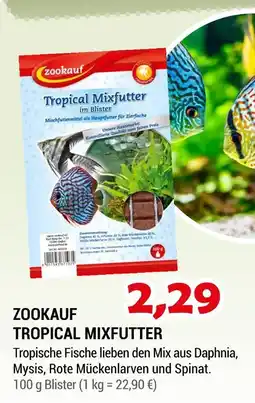 Zookauf Zookauf tropical mixfutter Angebot