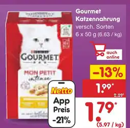 Netto Marken-Discount Gourmet katzennahrung Angebot
