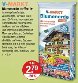V Markt V-markt blumenerde torffrei Angebot