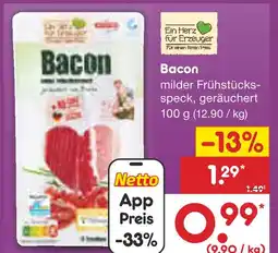Netto Marken-Discount Ein herz für erzeuger bacon Angebot