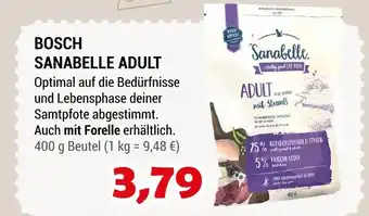 Zookauf Bosch sanabelle adult Angebot