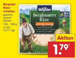 Netto Marken-Discount Bergader käsescheiben Angebot
