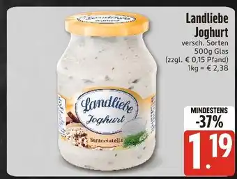 Edeka Landliebe landliebe joghurt Angebot