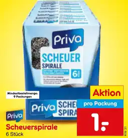 Netto Marken-Discount Priva scheuerspirale Angebot