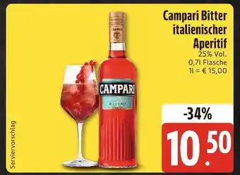 Edeka Campari campari bitter italienischer aperitif Angebot
