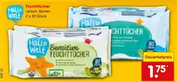 Netto Marken-Discount Hallo welt feuchttücher Angebot