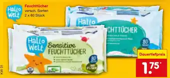Netto Marken-Discount Hallo welt feuchttücher Angebot