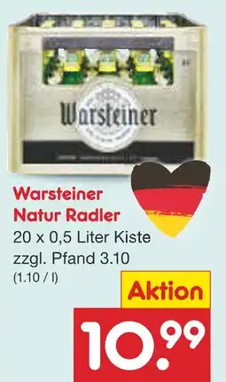 Netto Marken-Discount Warsteiner natur radler Angebot