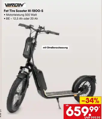 Netto Marken-Discount Fat tire scooter xi-1200-s Angebot