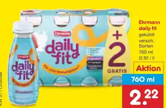 Netto Marken-Discount Ehrmann daily fit Angebot
