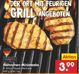Netto Marken-Discount Hähnchen-ministeaks Angebot