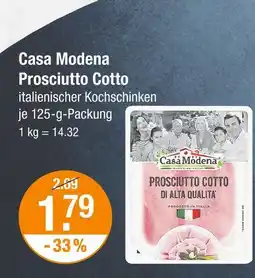 V Markt Casa modena prosciutto cotto Angebot