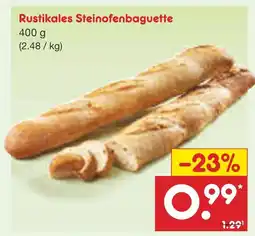 Netto Marken-Discount Rustikales steinofenbaguette Angebot
