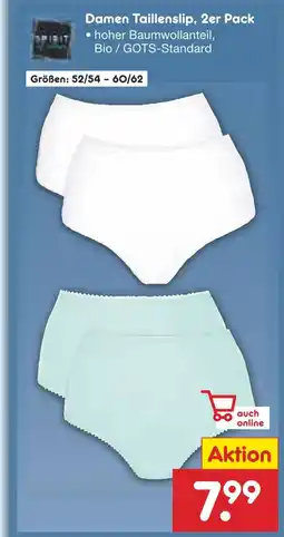 Netto Marken-Discount Damen taillenslip, 2er pack Angebot