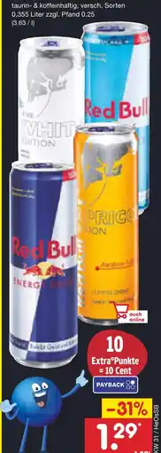 Netto Marken-Discount Red bull energy drink Angebot