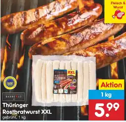 Netto Marken-Discount Thüringer rostbratwurst xxl Angebot