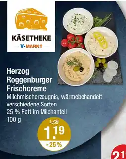 V Markt Herzog roggenburger frischcreme Angebot
