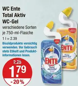 V Markt Wc ente total aktiv wc-gel Angebot