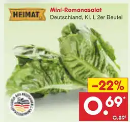 Netto Marken-Discount Heimat mini-romanasalat Angebot