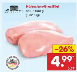 Netto Marken-Discount Gut ponholz hähnchen-brustfilet Angebot