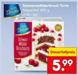 Netto Marken-Discount Schwarzwälderkirsch torte Angebot