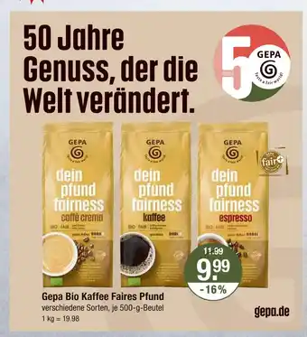 V Markt Gepa dein pfund fairness caffe crema Angebot