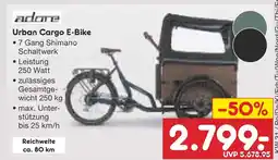 Netto Marken-Discount Adore urban cargo e-bike Angebot