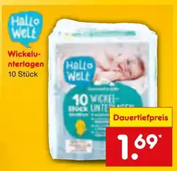 Netto Marken-Discount Hallo welt wickelunterlagen Angebot