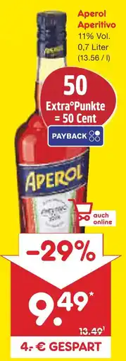 Netto Marken-Discount Aperol aperitivo Angebot