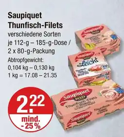 V Markt Saupiquet thunfisch-filets Angebot
