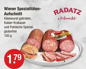 V Markt Radatz wiener spezialitäten-aufschnitt Angebot
