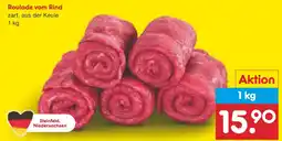 Netto Marken-Discount Roulade vom rind Angebot