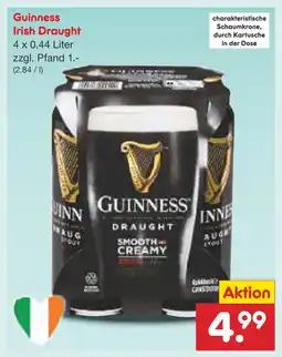 Netto Marken-Discount Guinness irish draught Angebot