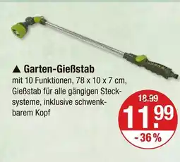V Markt Garten-gießstab Angebot