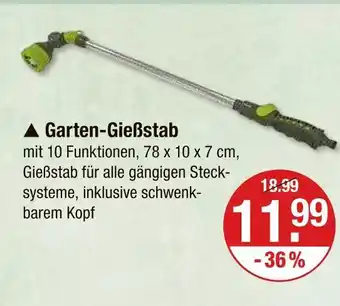 V Markt Garten-gießstab Angebot