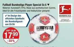 V Markt Derbystar fußball bundesliga player special gr.5 Angebot