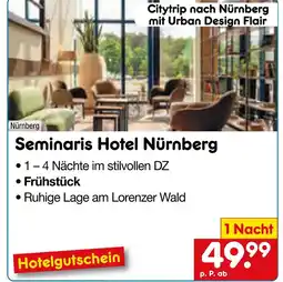 Netto Marken-Discount Seminaris hotel nürnberg Angebot