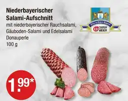 V Markt Ostermeier niederbayerischer salami-aufschnitt Angebot